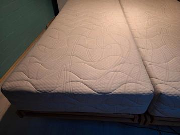Elektrisch verstelbaar bed 2x 80x200 incl matrassen