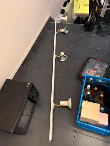 Vintage Design Spot Light rails inclusief lampen