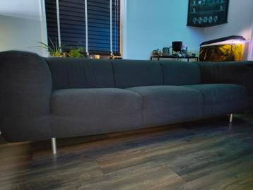 3 persoons bankstel donkergrijs