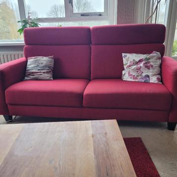 2 x Rode Driezitsbanken