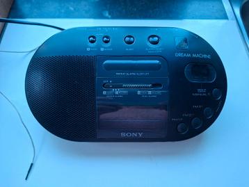Sony Dream Machine wekkerradio alleen radio functioneert