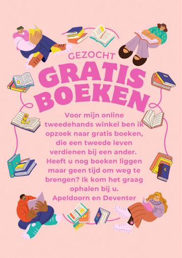 Boeken over? Ik haal ze gratis op (duurzaam!)