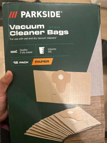 Parkside Stofzuigerzakken PFT 20 A1 - 12 stuks