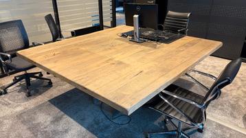 ROFRA Home bureau eiken/RVS 180*200