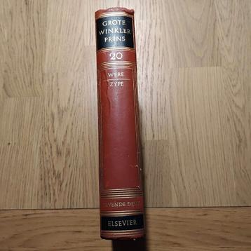 Grote Winkler Prins Encyclopedie 20 delen- Zevende Druk