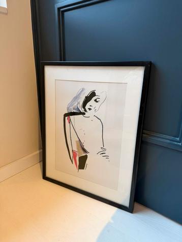 Gratis af te halen poster met lijst