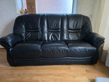 3 zits leren bank
