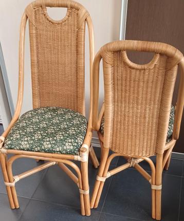 Rotan stoelen