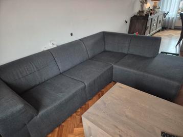 Grijze Van Poels bank - Gratis op te halen!