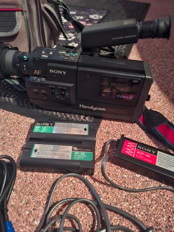Sony CCD-V50E Video 8 Camcorder met Accessoires