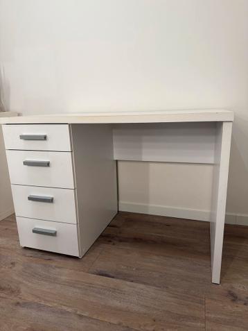 Make-up tafel / bureau met 4 lades