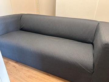 Grijze IKEA Klippan bank