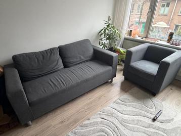 Bank met zetel / stoel