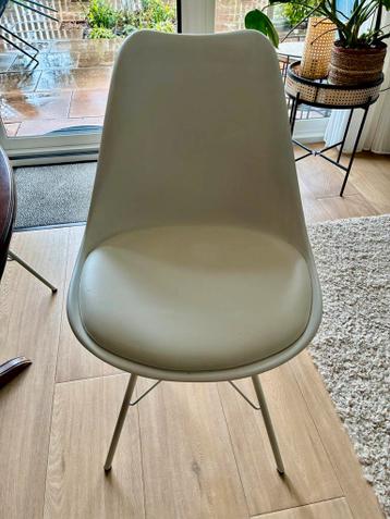 Witte eethoekstoelen - 4 stuks