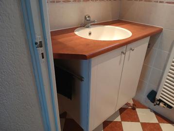 Badkamermeubel met spiegelkast GRATIS