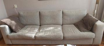 GRATIS driezits bank en fauteuil