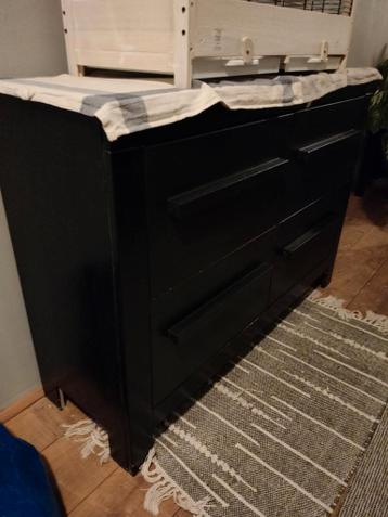 Commode met lades - Zwart