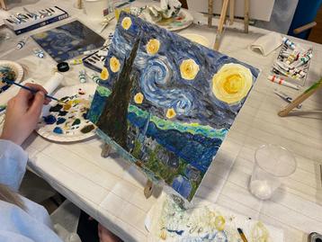 A.s. zaterdag: Schilder jouw eigen Sterrennacht workshop!