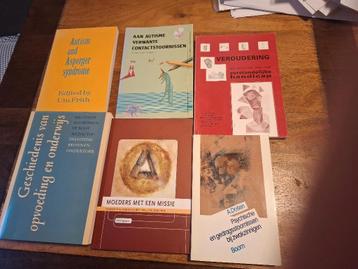 (Studie)boeken Pedagogiek, Autisme, etc