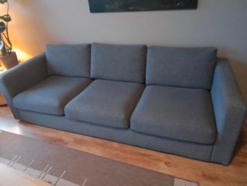 Mooie grijze bank - Driepersoons