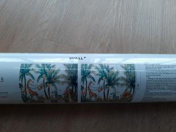 Rol behang met dierenprint