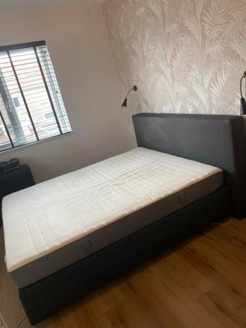 Boxspring 160x200 met matras - Gratis af te halen