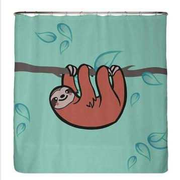 Gratis douchegordijn - schoon gewassen