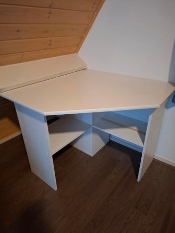 Hoekbureau ca 80x80 cm