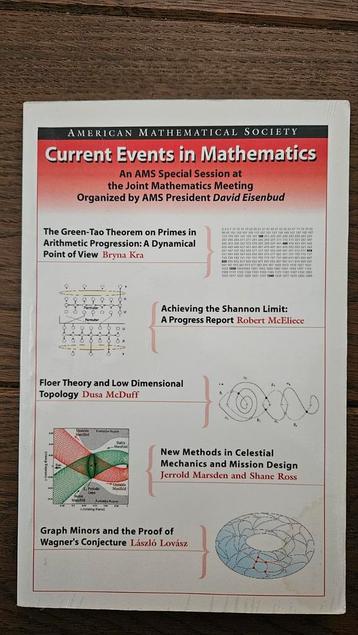 Current Events in Mathematics - Wiskunde Boek