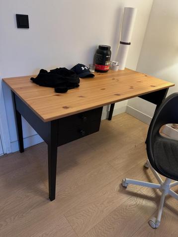 Free wooden ikea desk (used but looks good and works)