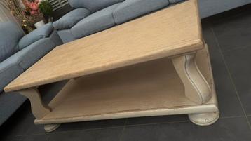 Houten salontafel gratis ophalen 120x60 cm