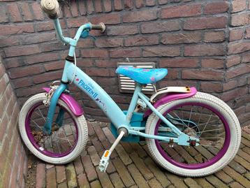 Leuke Elsa Frozen kinderfiets