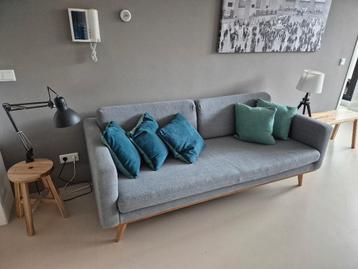 Sofa Company bank en pouffe