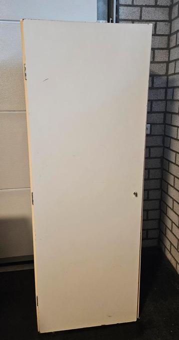 Witte Kast, opbergkast h 1.66x b 60 xd 60 cm