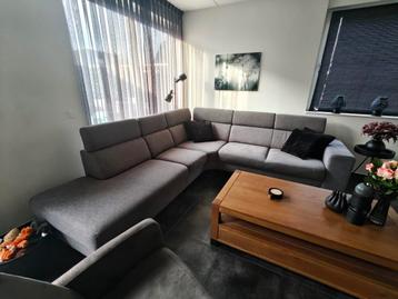 Hoek bank licht grijs