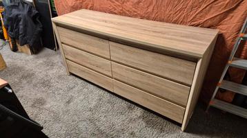 Ladenkast met diepe lades - 165x80x50 cm