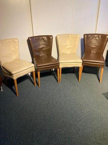 eetkamerstoelen leer