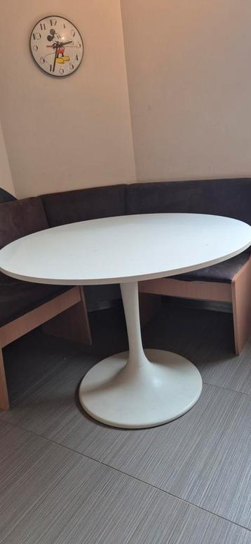 Ronde witte tafel 105 cm – gratis af te halen in sittard