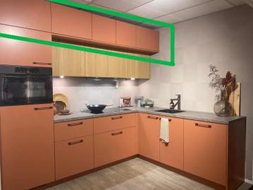 5x keukenkastjes (boven)  - Pecanbruin