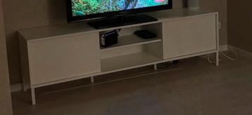 Tv meubel wit glans