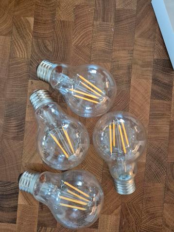 4x LED Lampen, 5W, 2700K, Dimbaar