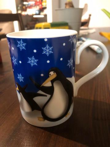 Leuke mok met pinguïns