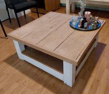 Salontafel vierkant van steigerhout