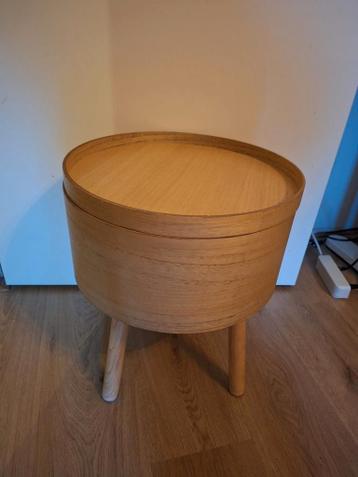 Gratis Bijzettafel/Nachtkastje - Ø40cm, H45cm