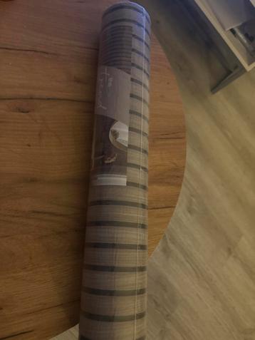 Chocoladebruin behang - Nieuw in rol