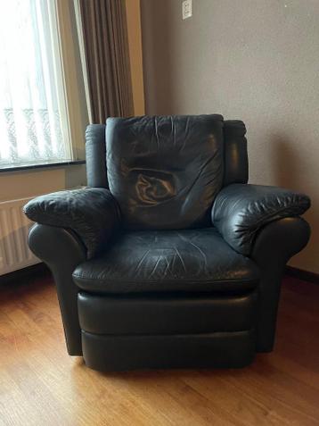 Leren relax fauteuil