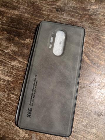 Zwarte telefoonhoes voor OnePlus 8 Pro