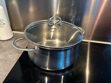 RVS Kookpan met Deksel