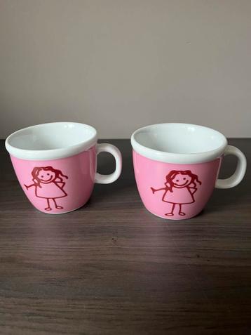 Gratis Ophalen!!! 2x Meisjes Kopjes van Bodum