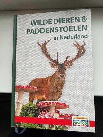 Wilde dieren en Paddestoel in Nederland boek (nieuw)